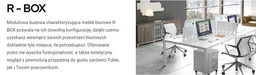 meble biurowe R-BOX