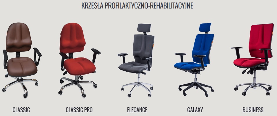 Fotele ergonomiczne biurowe serii KS